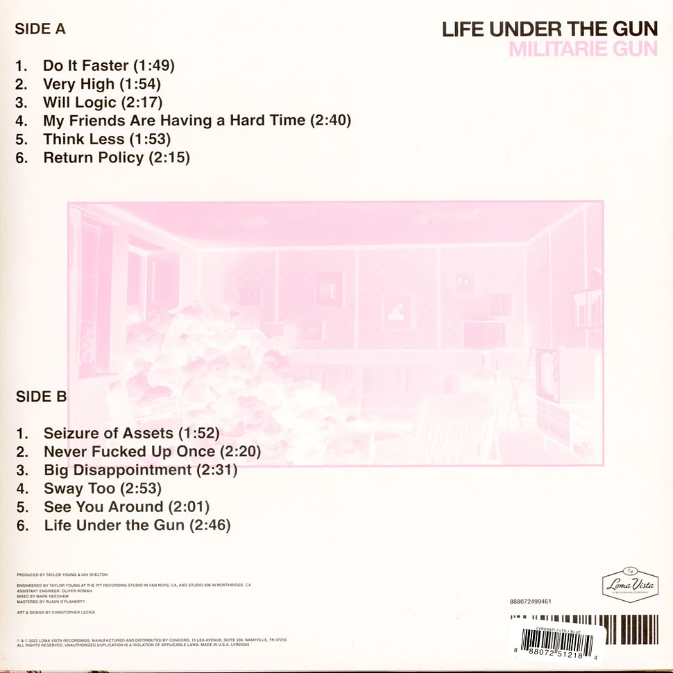 Militarie Gun - Life Under The Gun Cobalt Vinyl Edition