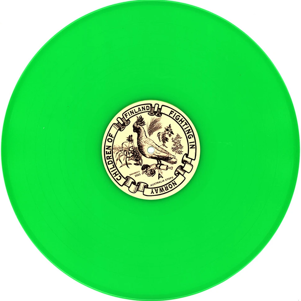 C.O.F.F.I.N - Australia Stops Green Vinyl Edtion