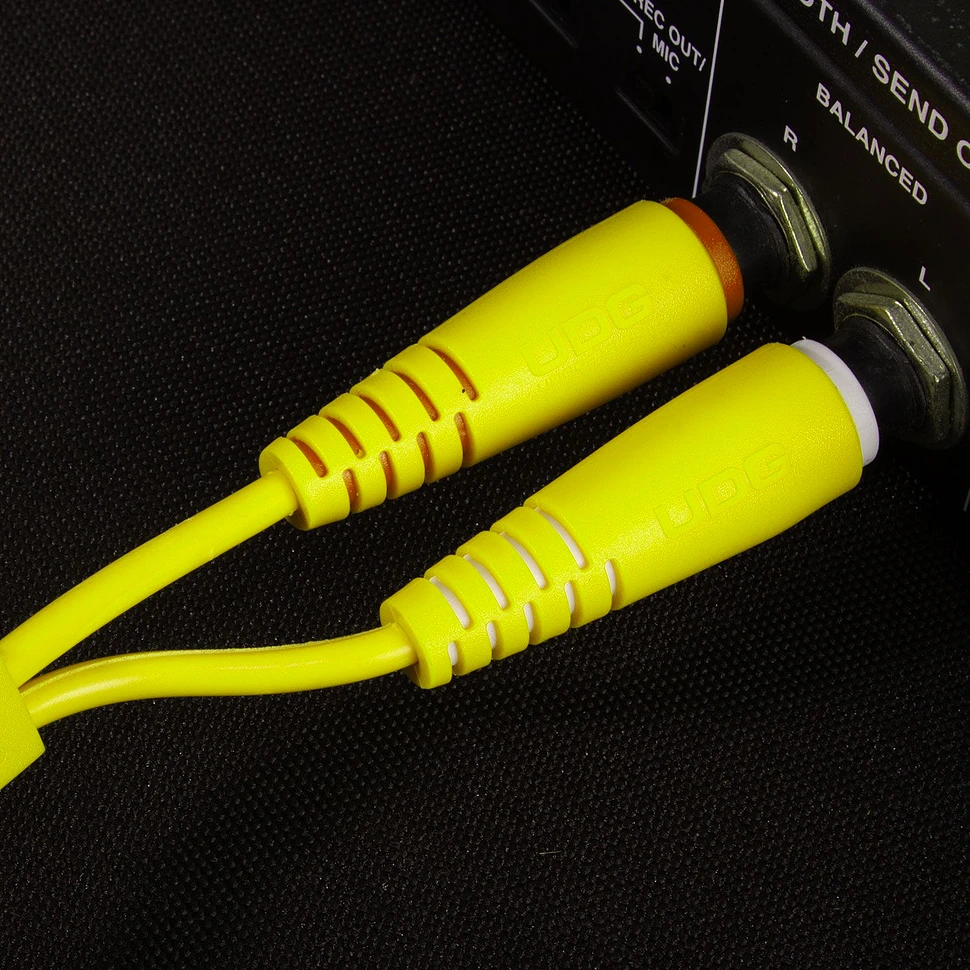 UDG - Ultimate Audio Cable Set 1/4'' Jack-1/4'' Jack Yellow Straight 1,5m