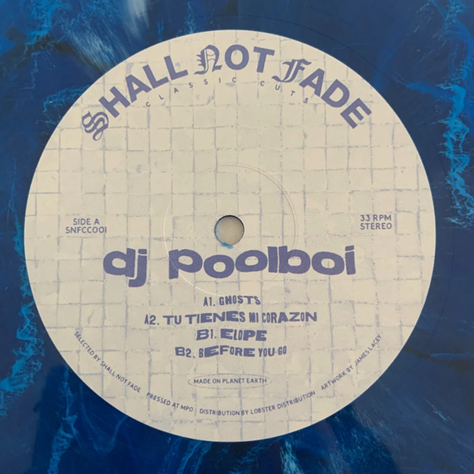 DJ Poolboi Rarities EP Vinyl 12" 2021 UK Original HHV