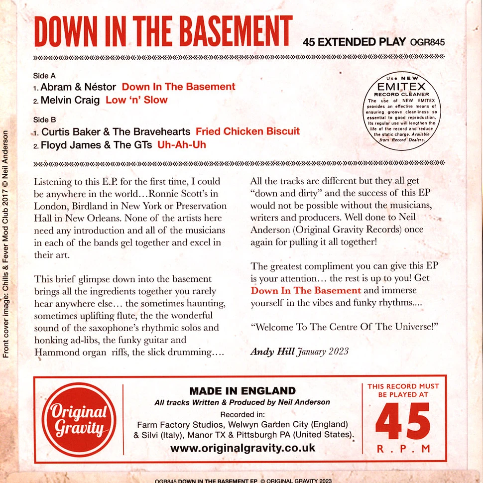 V.A. - Down In The Basement Volume 1