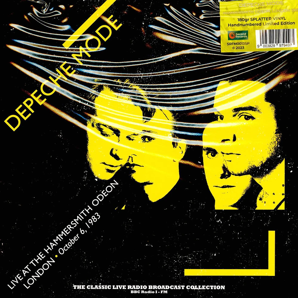 Depeche Mode - Live At Hammersmith Odeon 1983 Yellow Vinyl Edtion