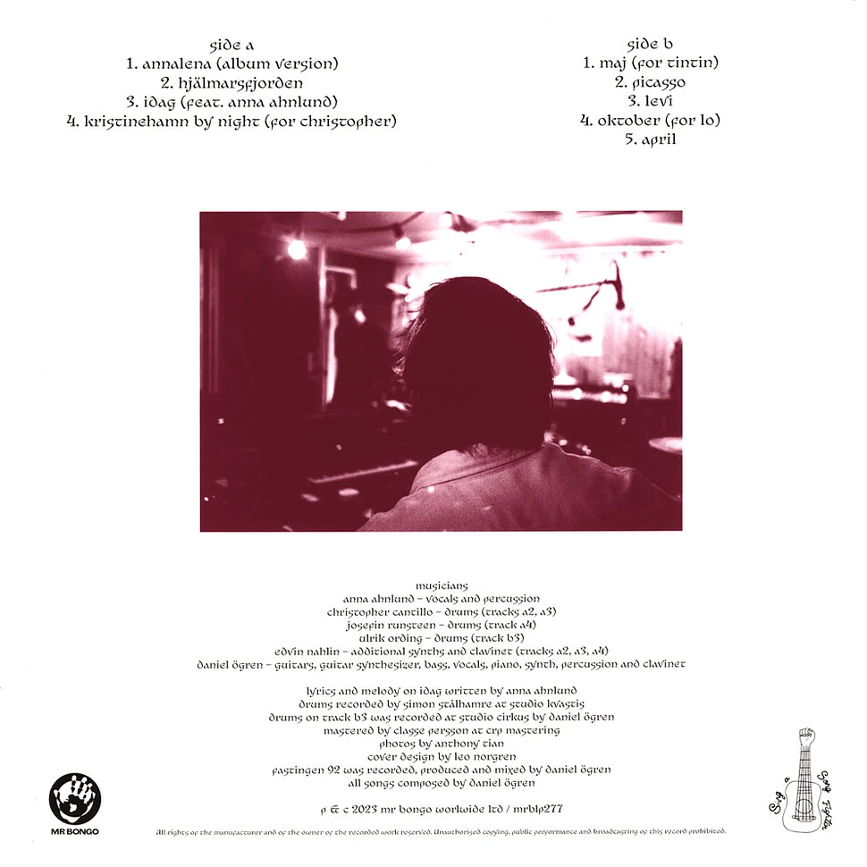 Daniel Ögren - Fastingen - 92 Black Vinyl Edition