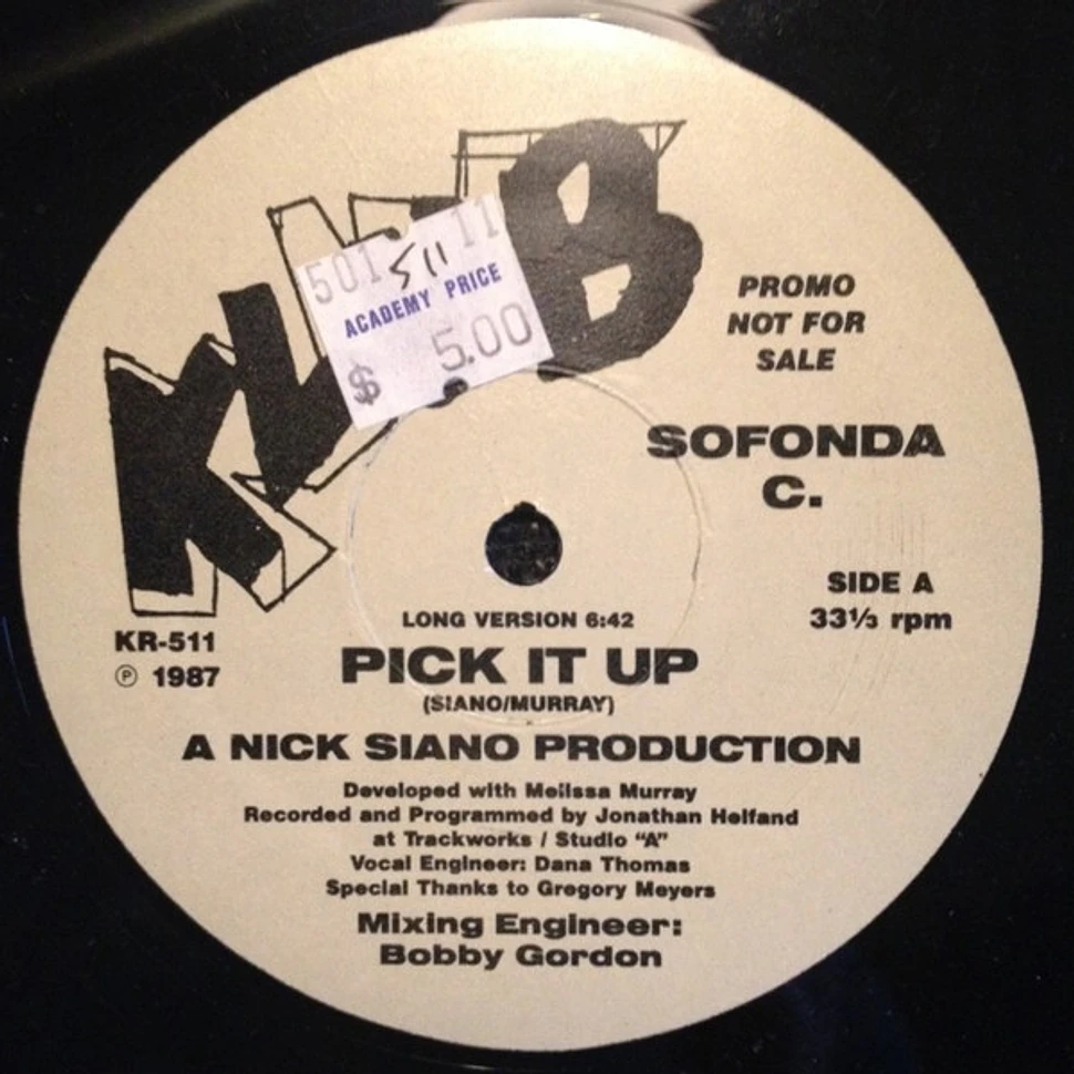 Sofonda C. - Pick It Up