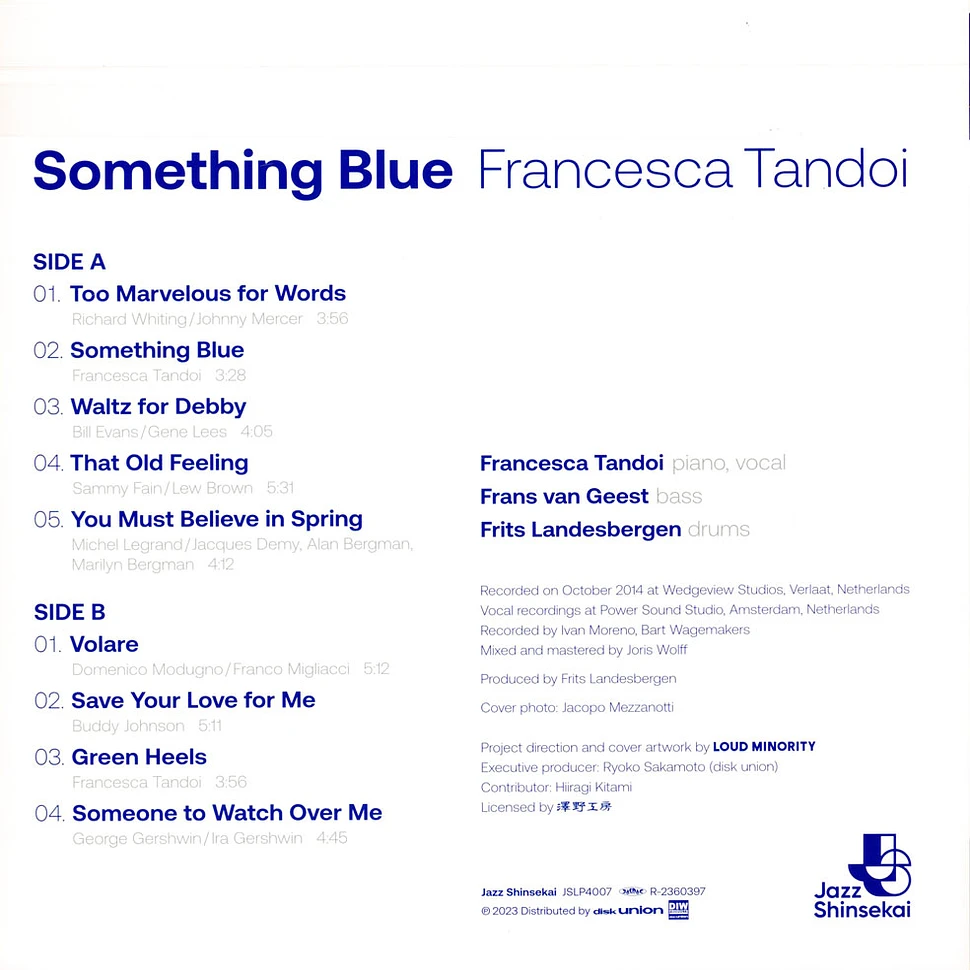 Francesca Tandoi - Something Blue