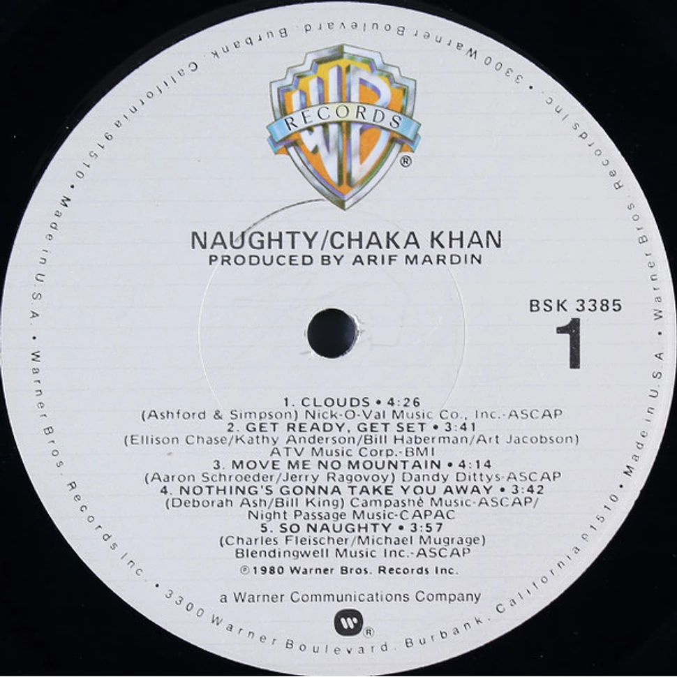 Chaka Khan - Naughty