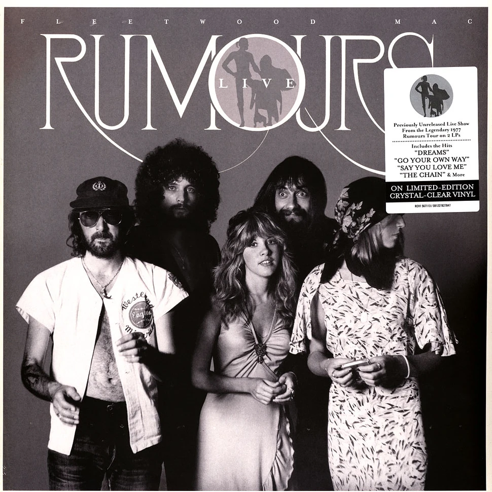Fleetwood Mac - Rumours Live Clear Vinyl Edition