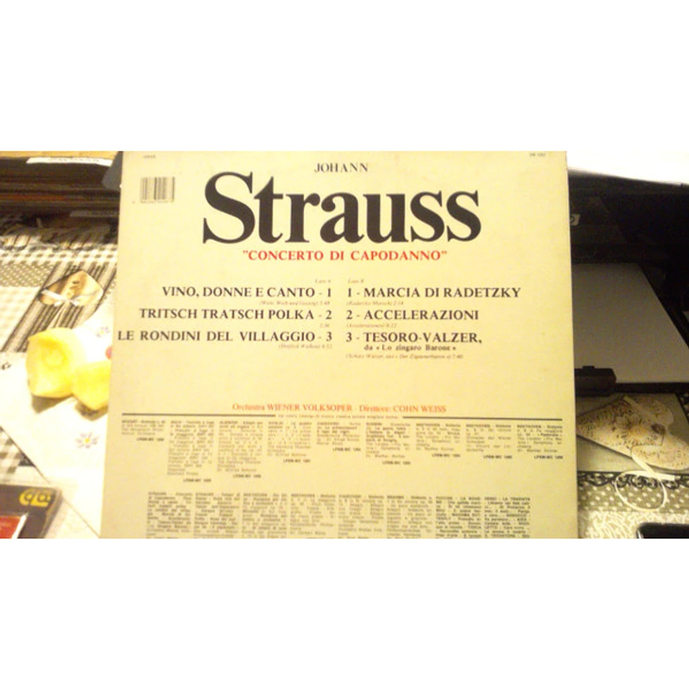 Johann Strauss Jr., Wiener Volksopernorchester, Cohn Weiss - Concerto Di Capodanno