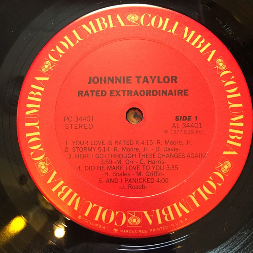 Johnnie Taylor - Rated Extraordinaire
