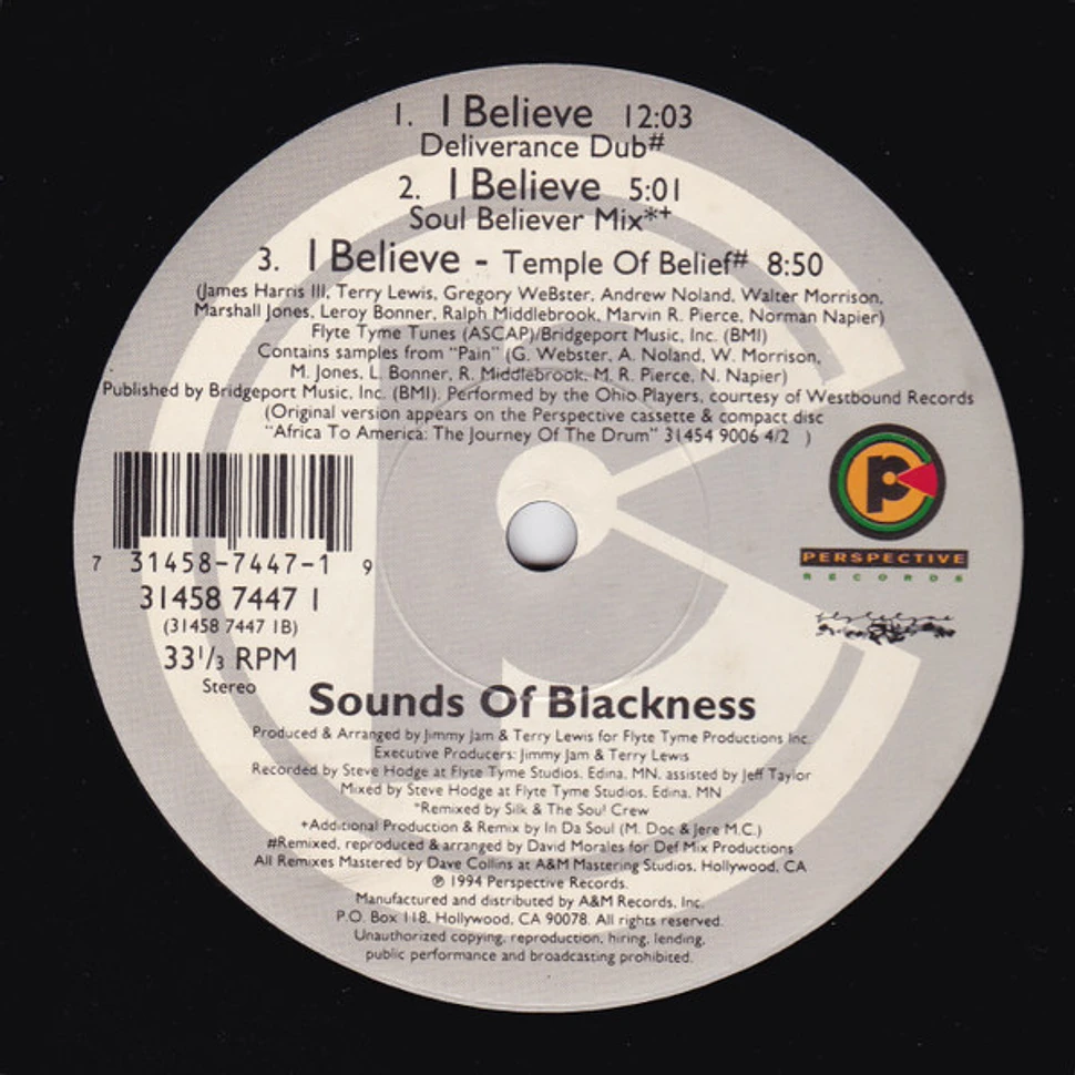 Sounds Of Blackness - I Believe