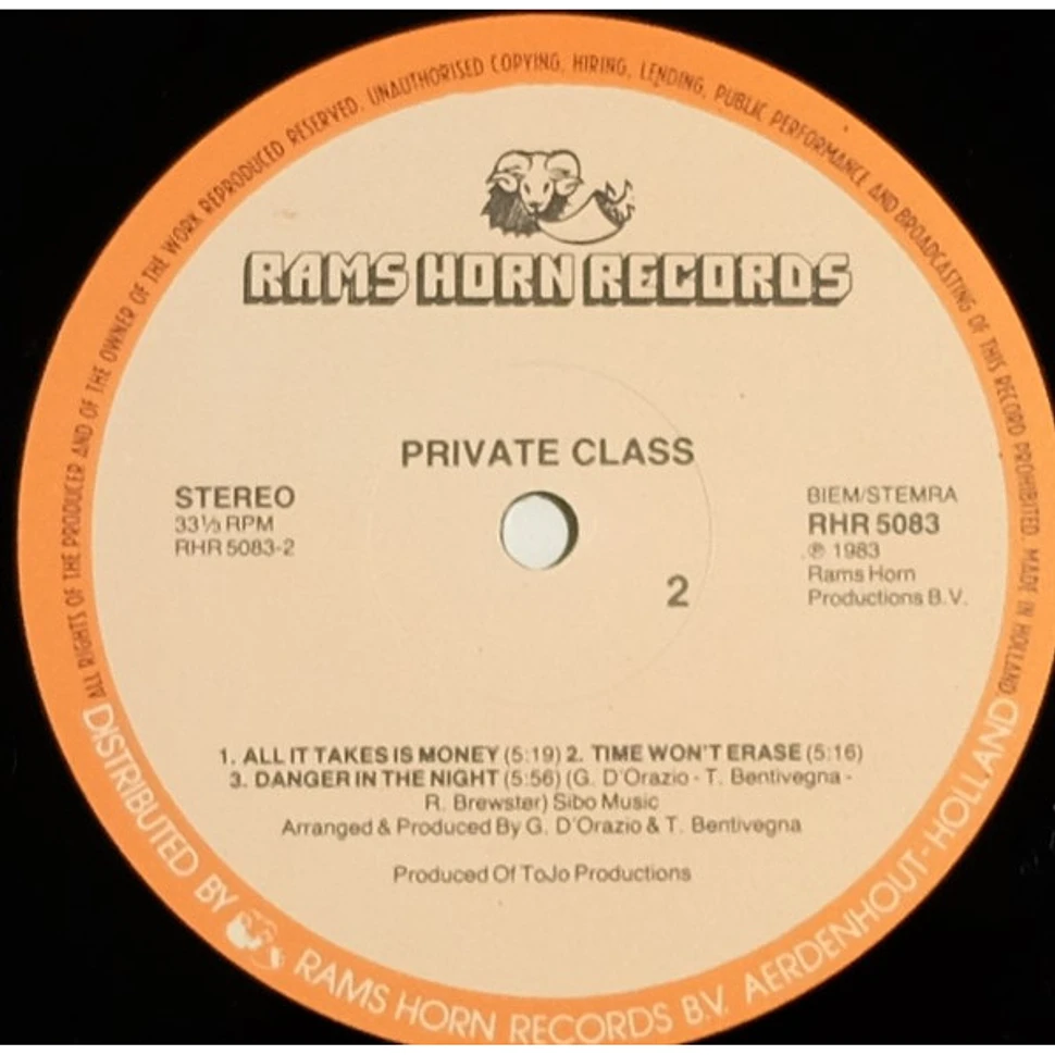Private Class - Private Class