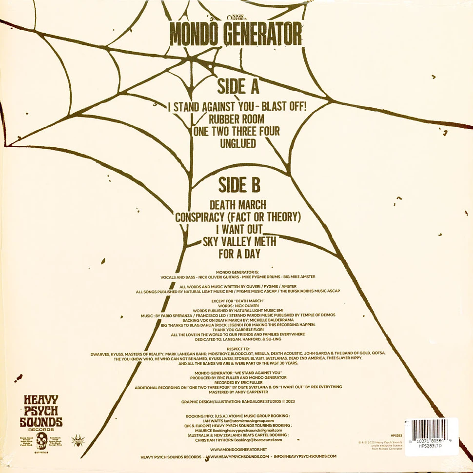 Mondo Generator - We Stand Against You Hot Pink Vinyl Edition