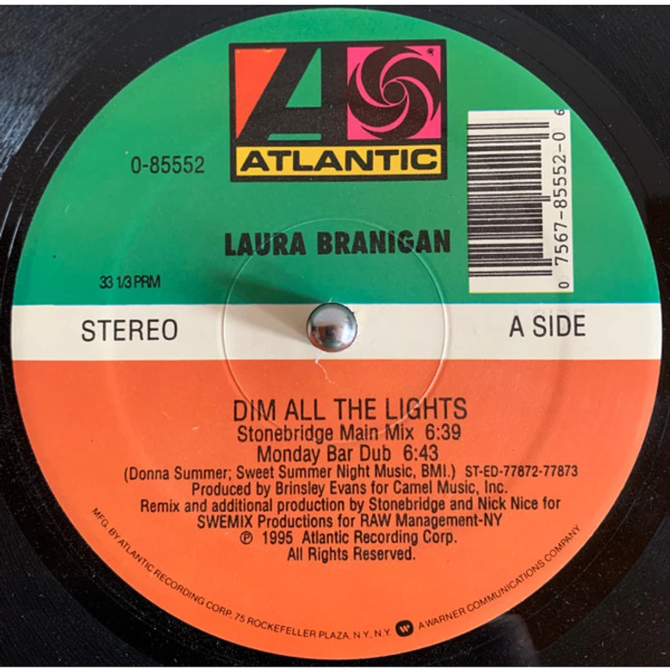 Laura Branigan - Dim All The Lights (The Stonebridge Mixes)