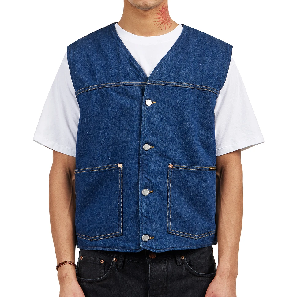 Nudie Jeans - Harry Rinse Denim Vest