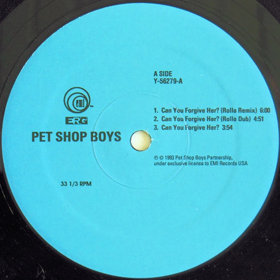 Pet Shop Boys - Can You Forgive Her? - Vinyl 12