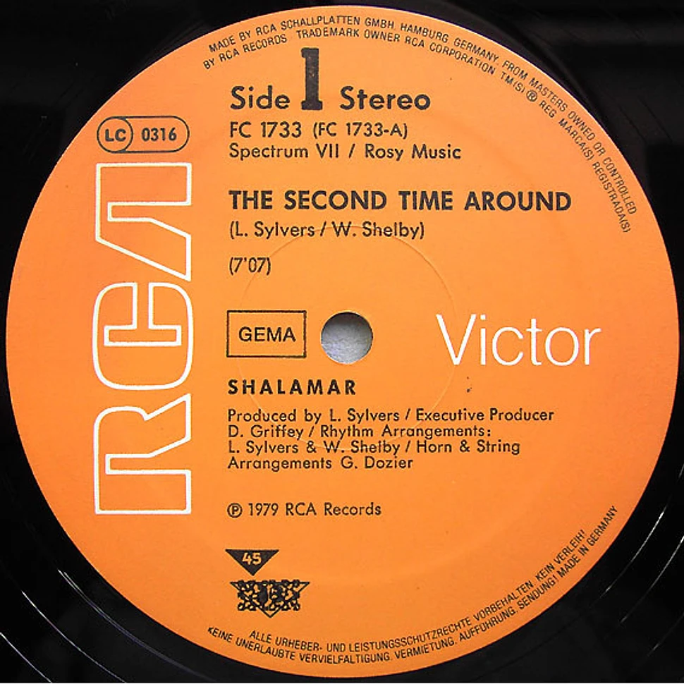 Shalamar - The Second Time Around