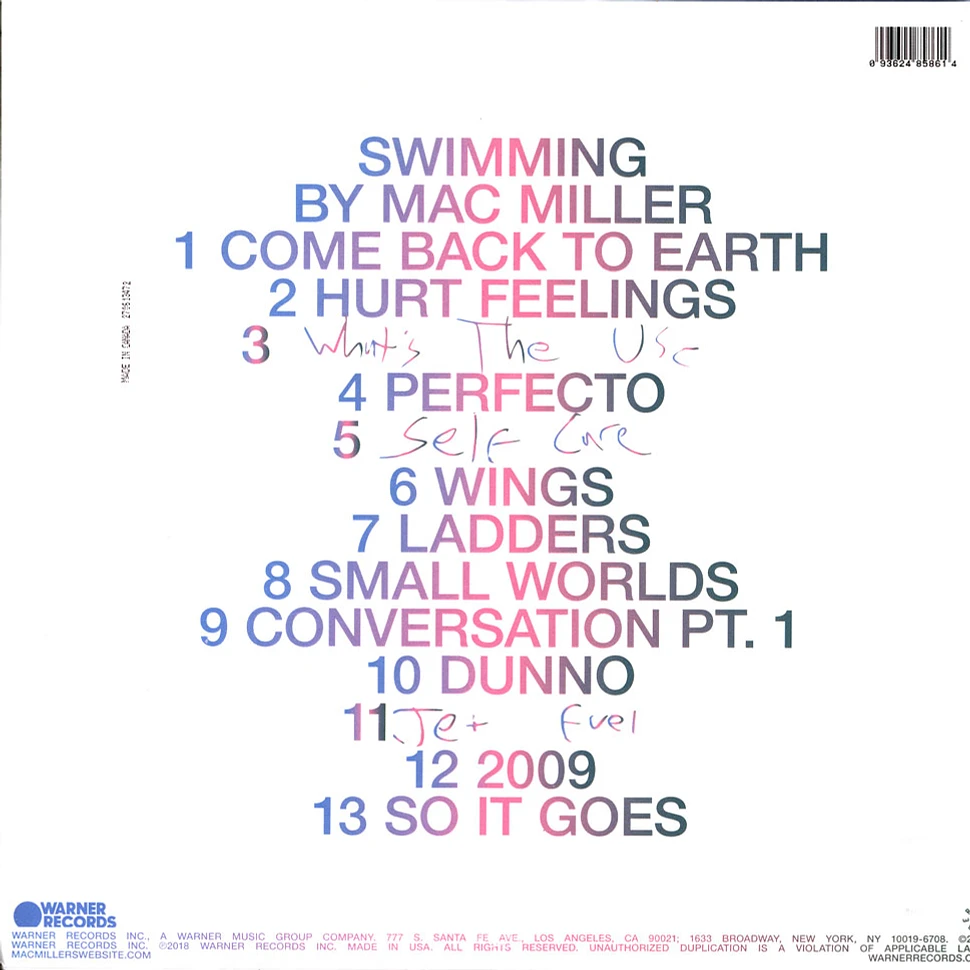 Mac Miller - Swimming 5 Year Anniversary Edition
