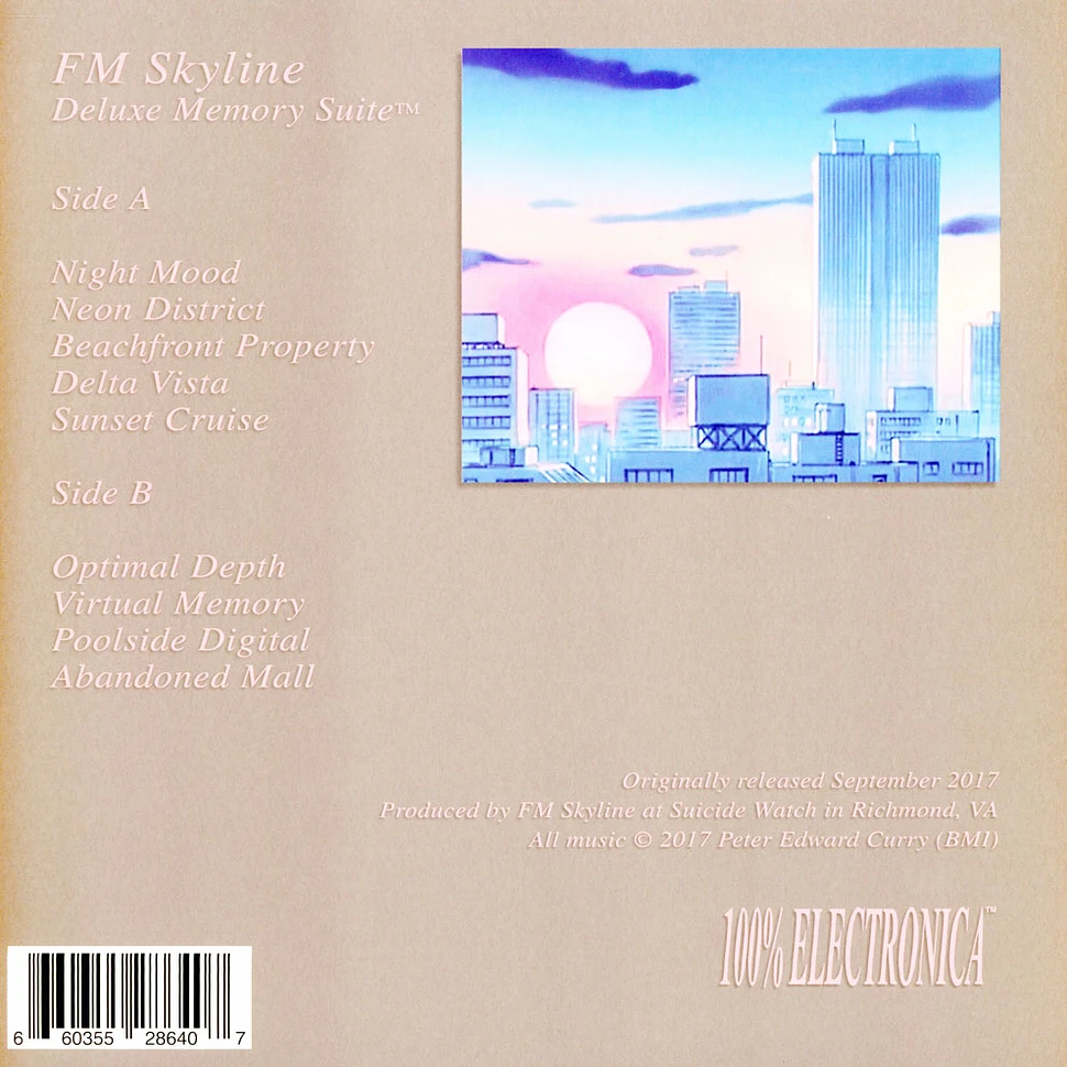 FM Skyline - Deluxe Memory Suite Blue Marbled Vinyl Edition