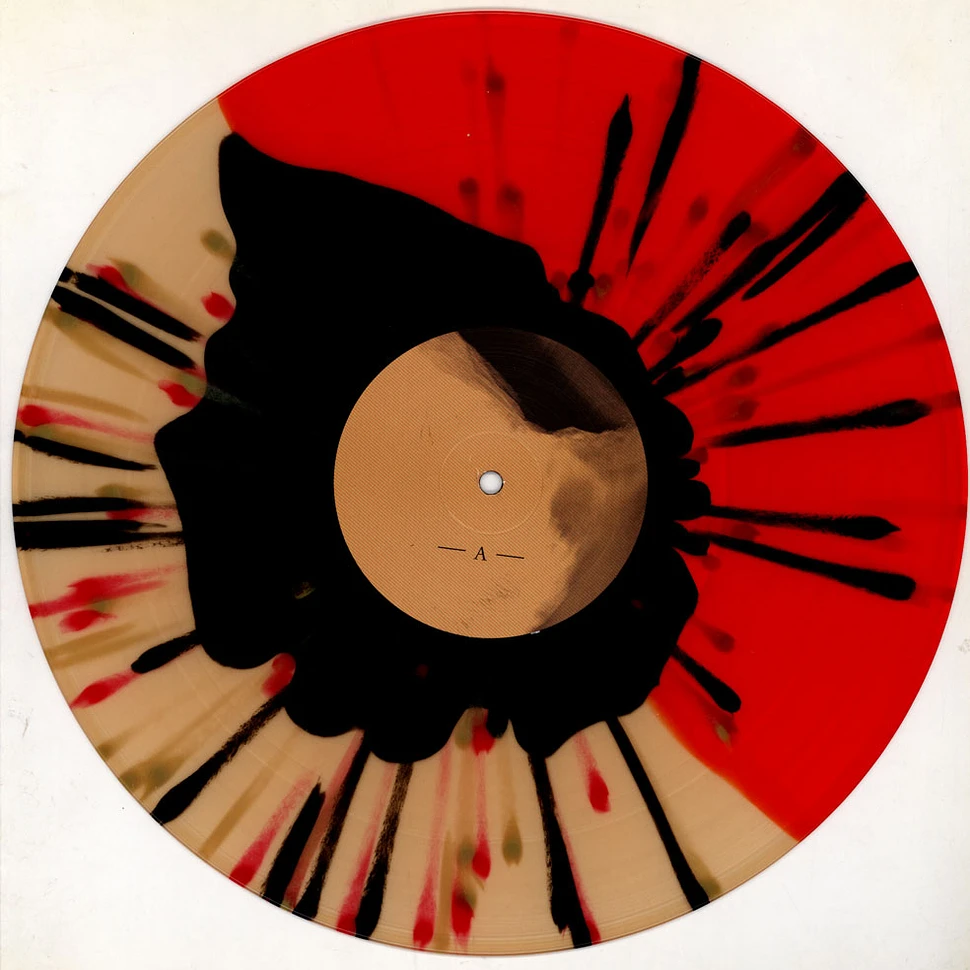 Ulcerate - Shrines Of Paralysis Inside Of Translucent Gold And Red Half And Half With Red Gold And Splatter Vinyl Edition
