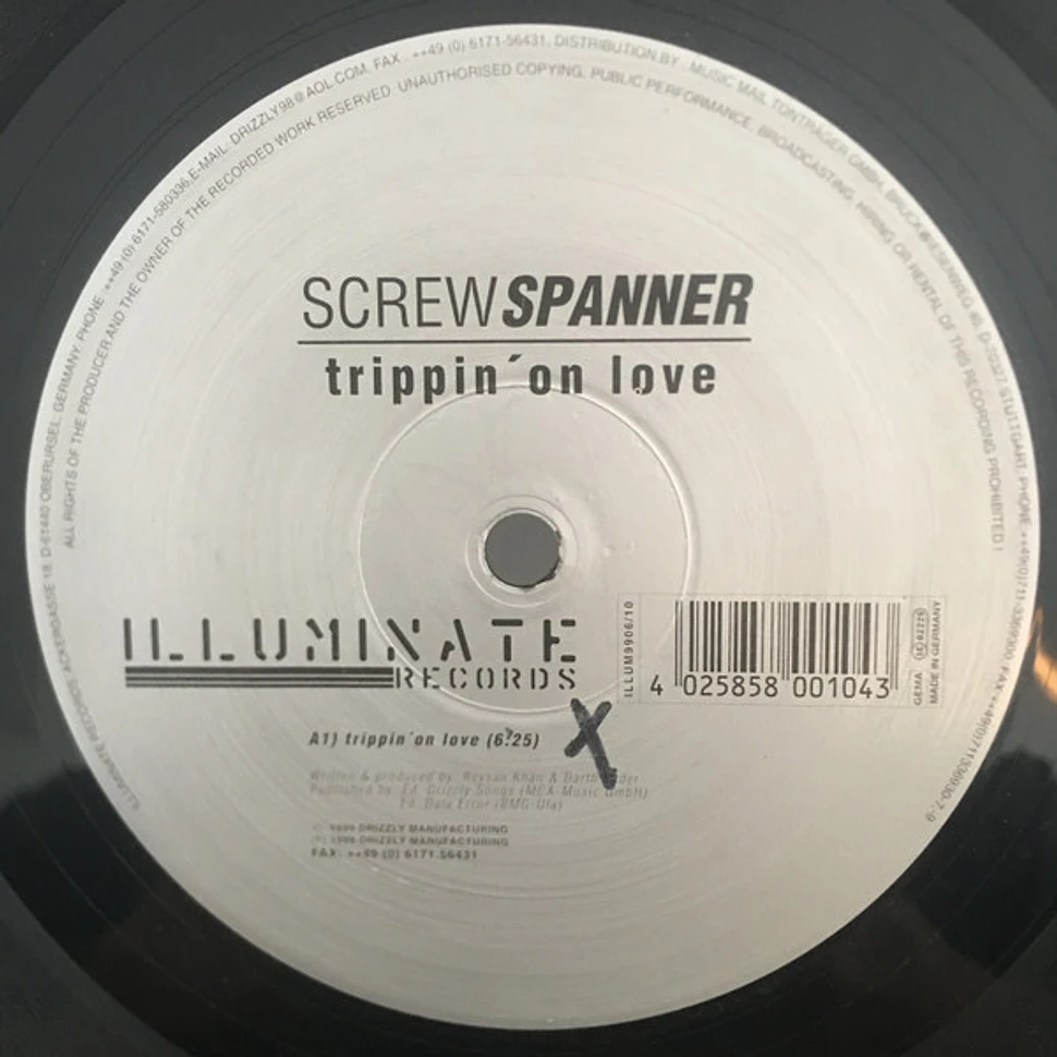 Screw Spanner - Trippin' On Love