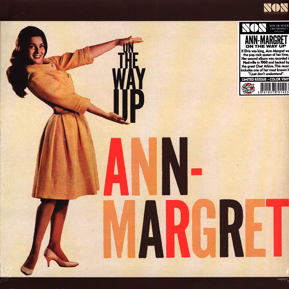 Ann Margret On The Way Up Limited Edition Colored Vinyl Vinyl Lp 2023 Eu Original Hhv