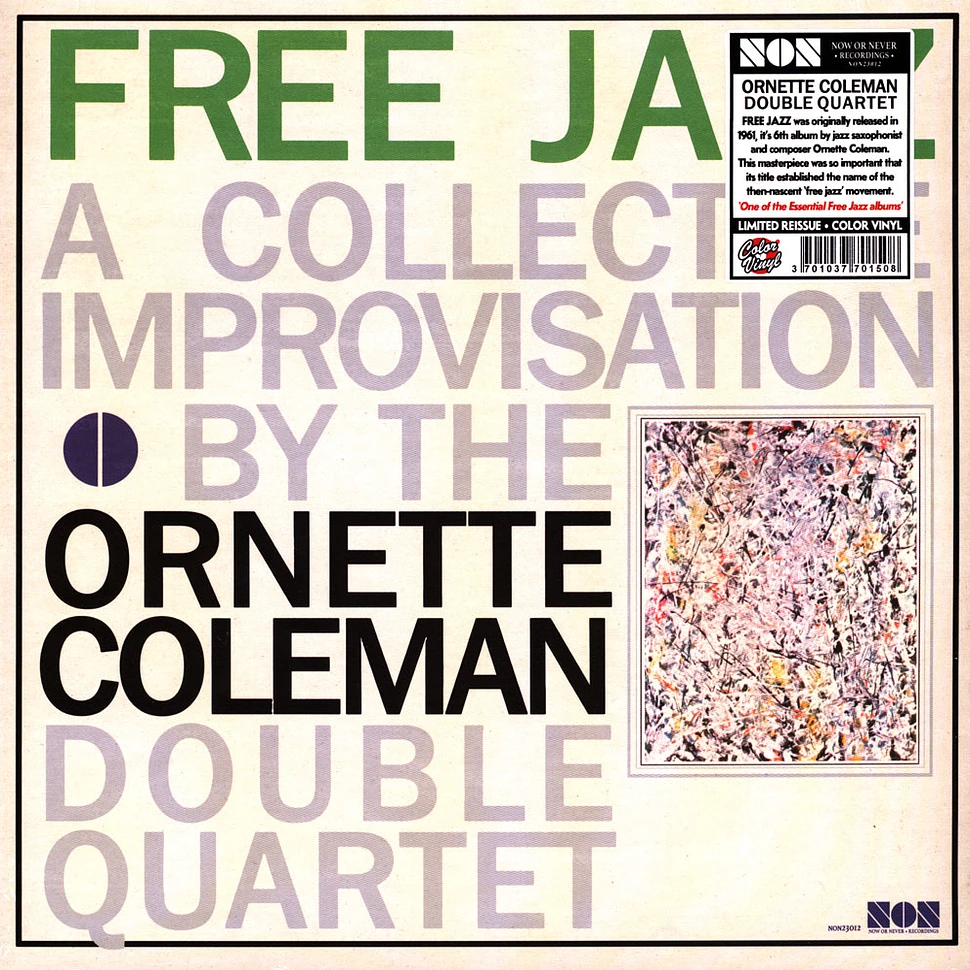 Ornette Coleman - Free Jazz Limited Edition Colored Vinyl