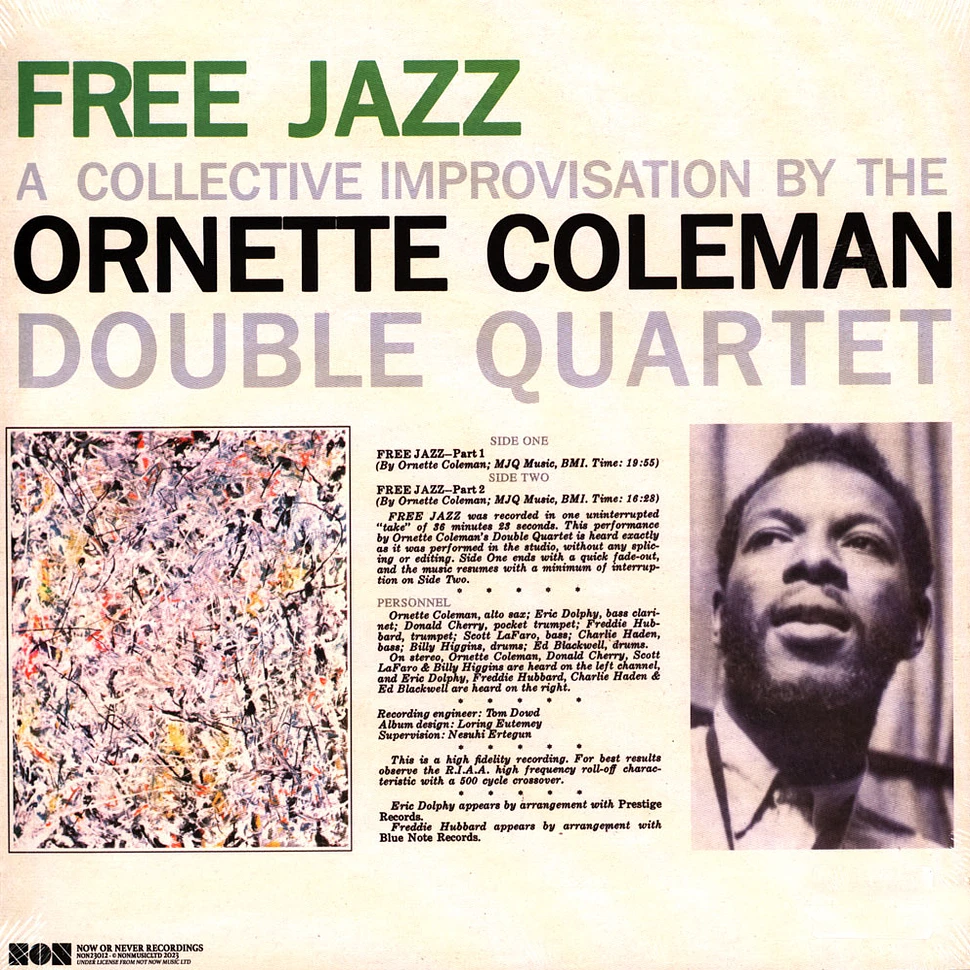 Ornette Coleman - Free Jazz Limited Edition Colored Vinyl