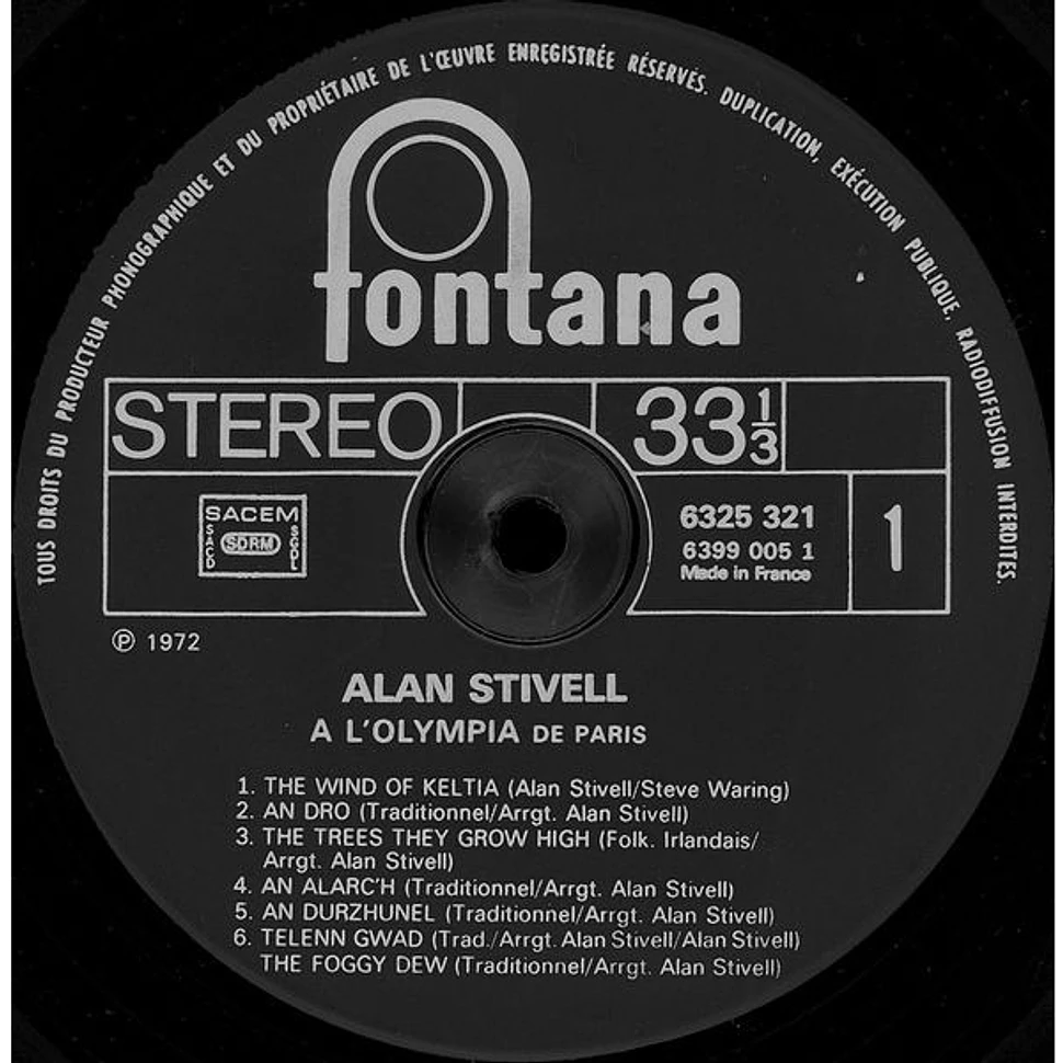 Alan Stivell - À L'Olympia