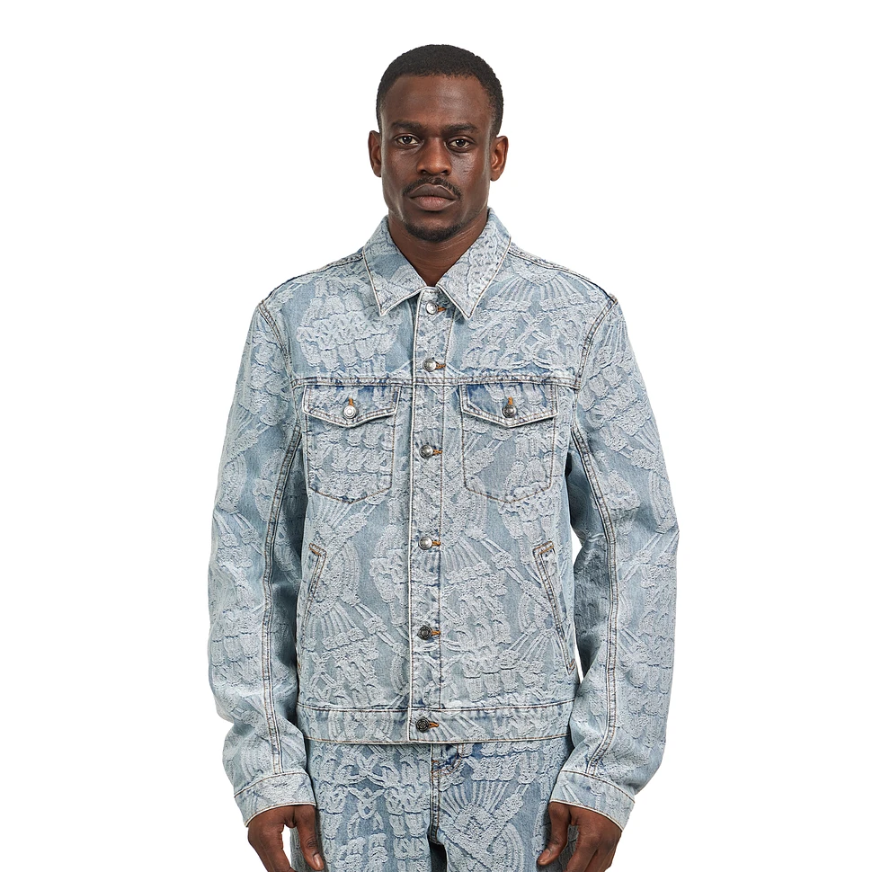 Daily Paper - Settle Macrame Denim Jacket - XL