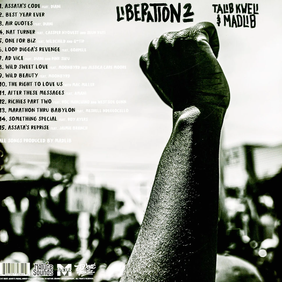 Talib Kweli & Madlib - Liberation 2 Picture Disc Vinyl Edition