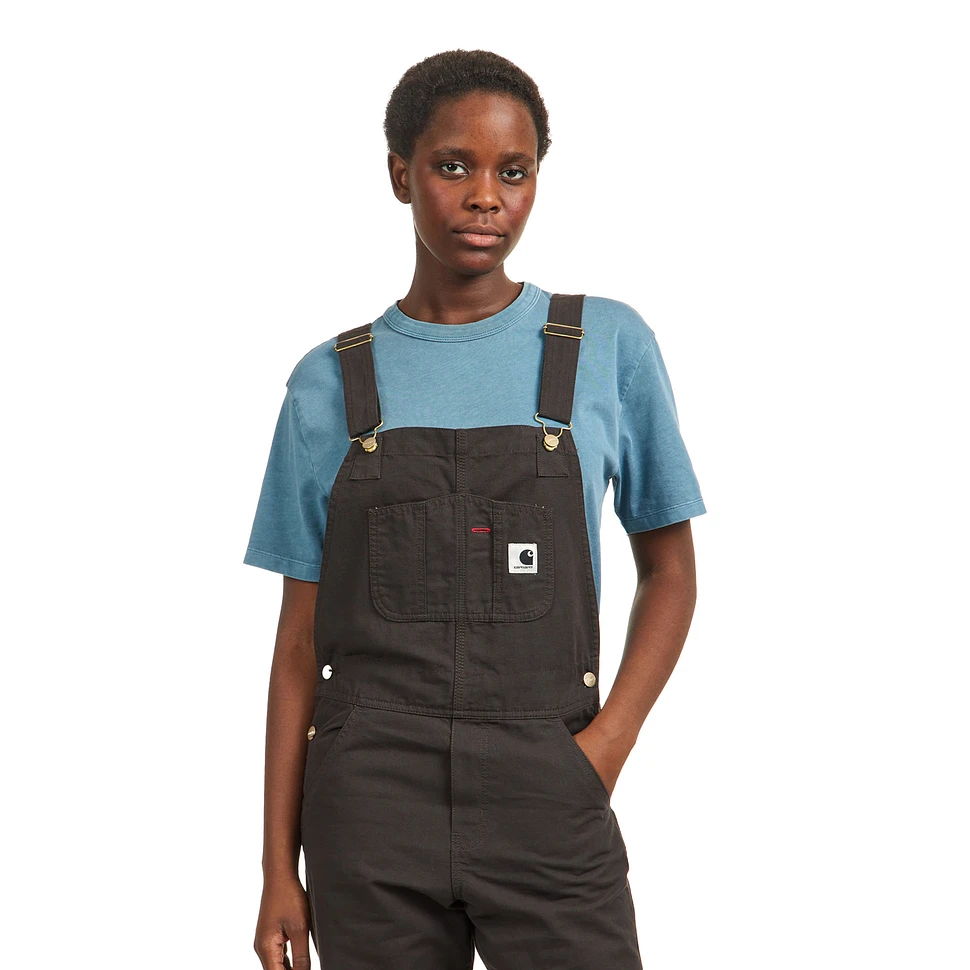 Carhartt WIP - W' Bib Overall Straight Rinsed Tobacco - Dungarees