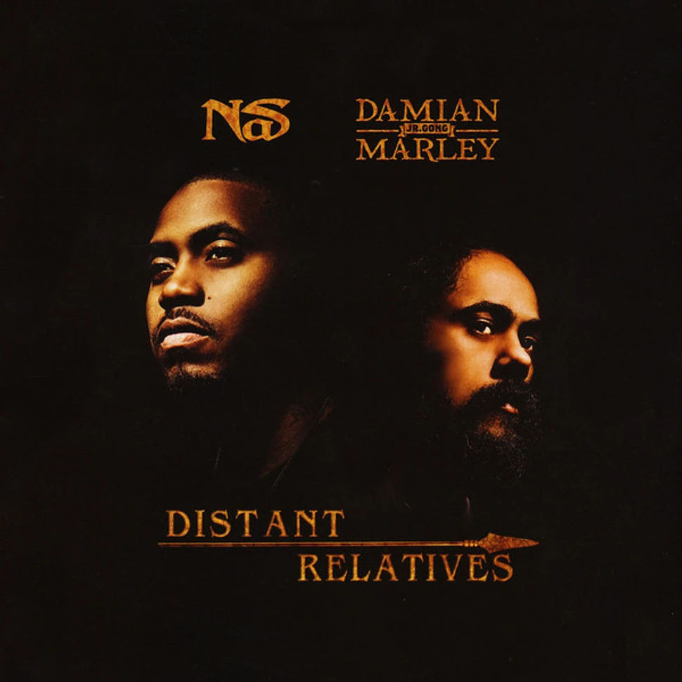 Nas & Damian Marley - Distant Relatives - Vinyl LP - 2010 - UK | HHV