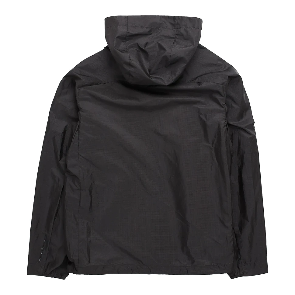 Norse Projects ARKTISK - Pasmo Hooded Windbreaker Jacket (Black) | HHV