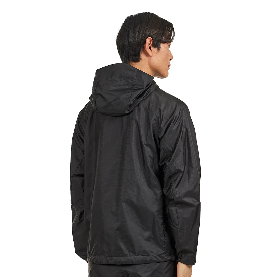 Norse Projects ARKTISK - Pasmo Hooded Windbreaker Jacket (Black) | HHV