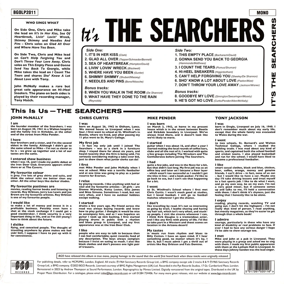 The Searchers - It's The Searchers