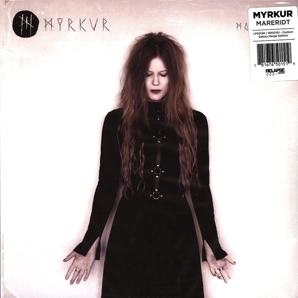 Myrkur - Mareridt Silver & Clear Galaxy Merge