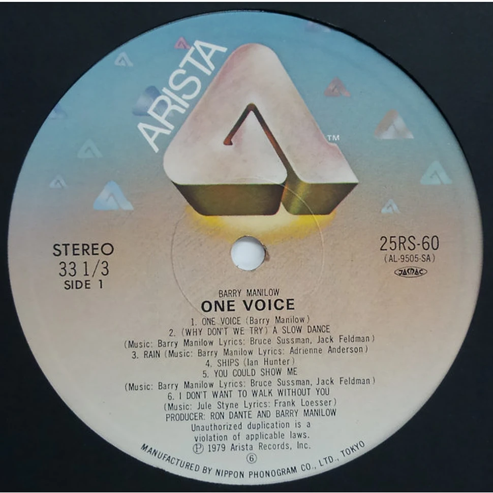 Barry Manilow - One Voice