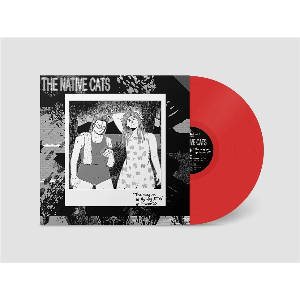 The Native Cats - The Way On Is The Way Off Red Vinyl Edition