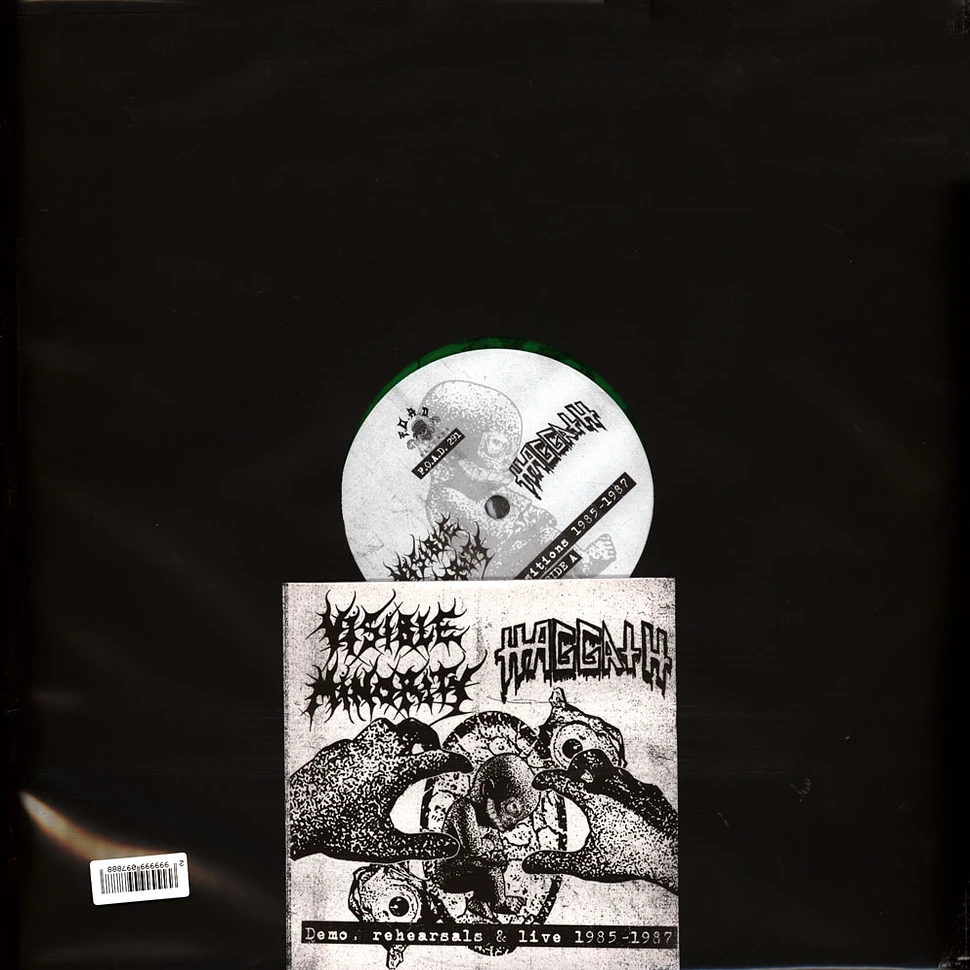 Visible Minority / Haggath - Evil Transitions 1985-1987 Green Vinyl Edtion