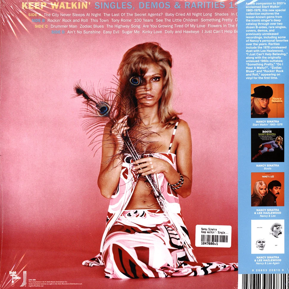 Nancy Sinatra - Keep Walkin': Singles, Demos & Rarities 1965-1978 Black Vinyl Edition