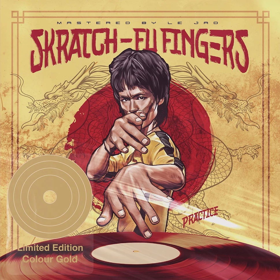 DJ T-Kut - Skratch Fu-Fingers Practice Black Vinyl Edition
