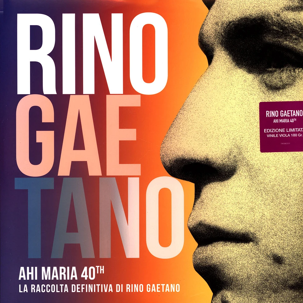 Rino Gaetano - Ahi Maria 40th Purple Vinyl Edtion