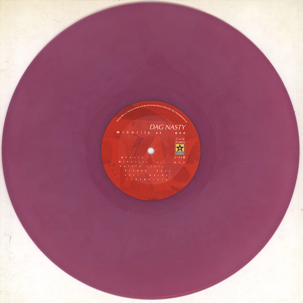Dag Nasty - Minority Of One Opaque Violet Vinyl Edition