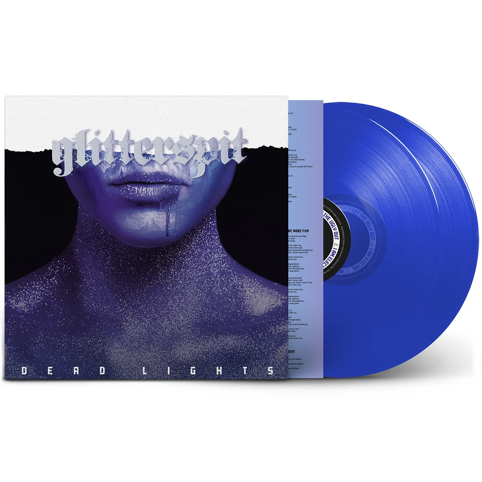 Dead Lights - Glitterspit Tranparent Blue Vinyl Edition