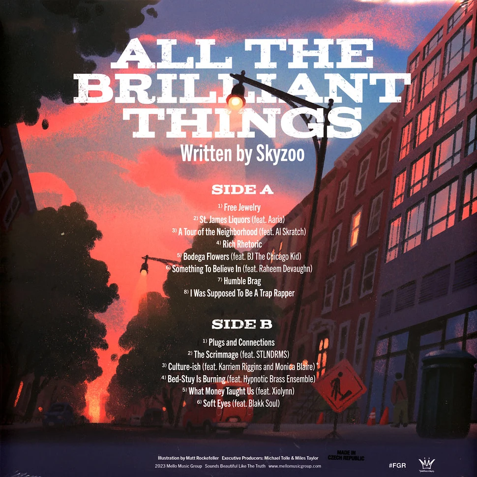 Skyzoo - All The Brilliant Things Pink "Pastel Sky" Vinyl Editoin