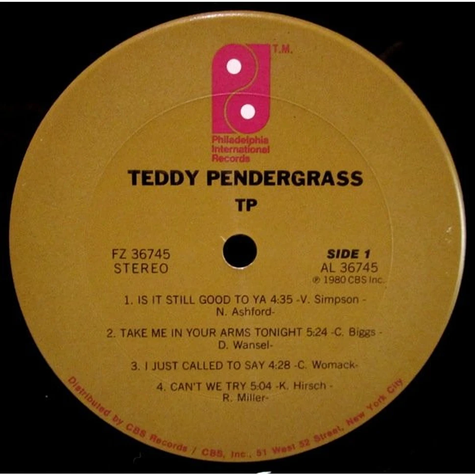 Teddy Pendergrass - TP