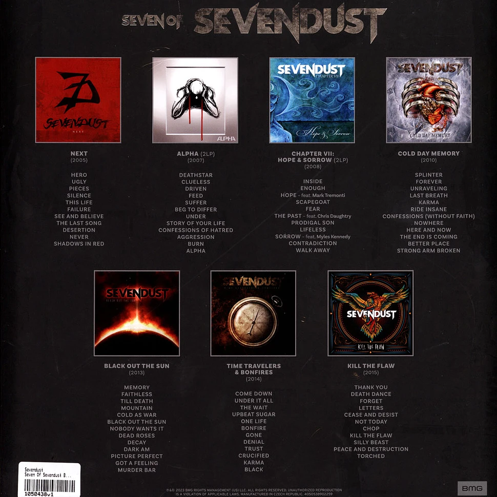 Sevendust - Seven Of Sevendust Box Set