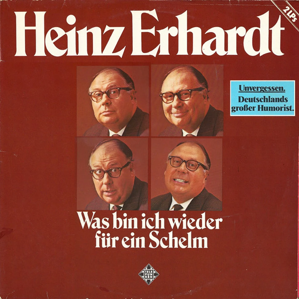 Heinz Erhardt - Was Bin Ich Wieder Für Ein Schelm - Vinyl 2LP - DE ...