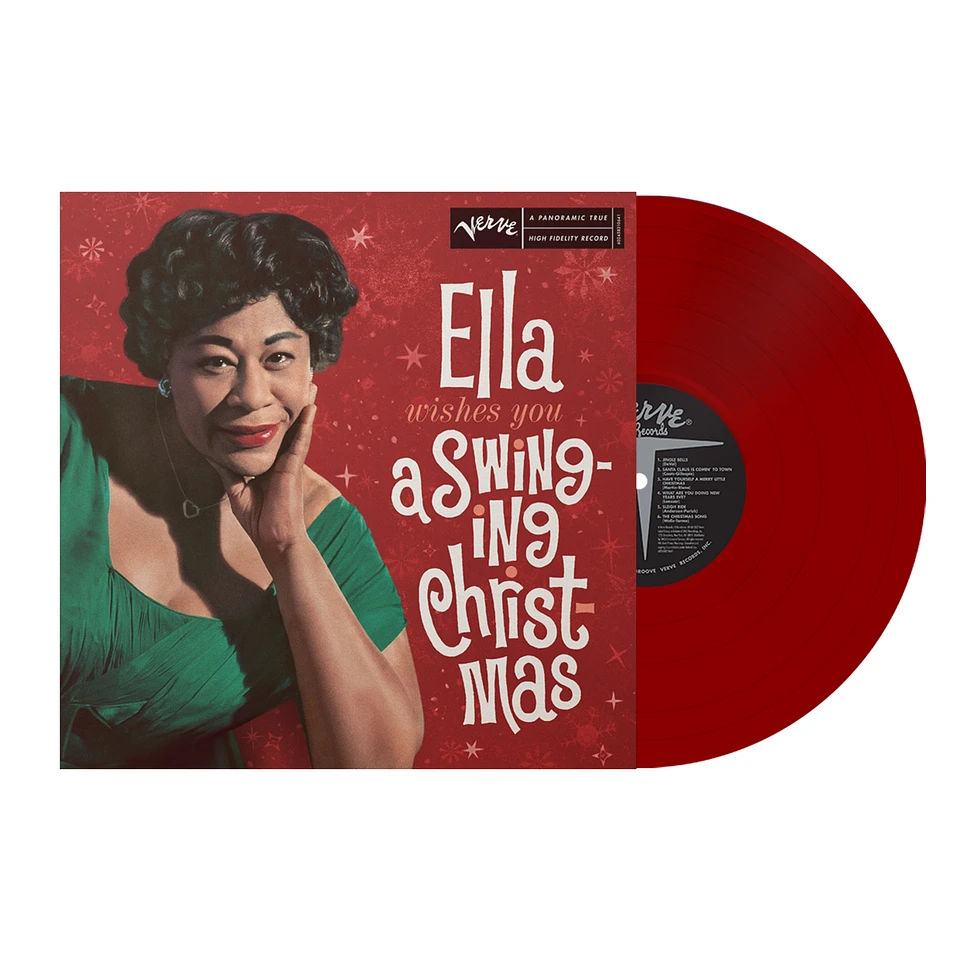 Ella Fitzgerald - Wishes You A Swinging Christmas Red Vinyl Edition