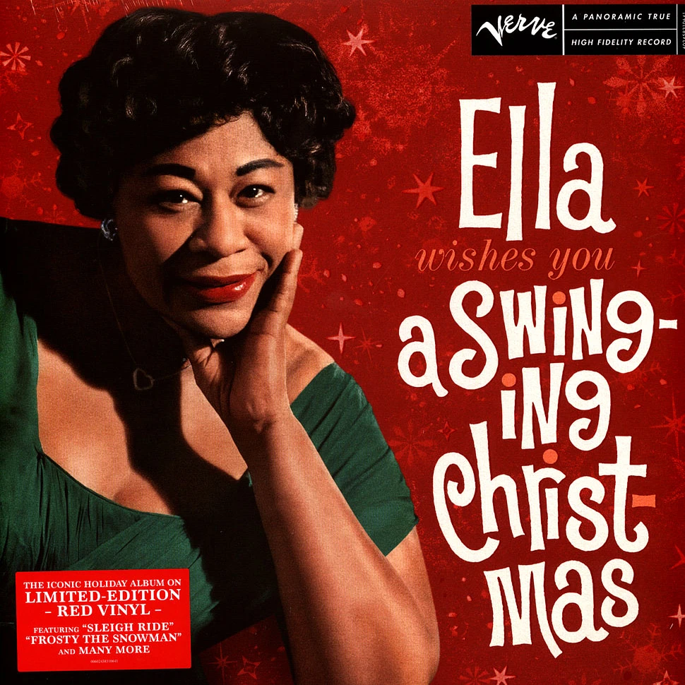 Ella Fitzgerald - Wishes You A Swinging Christmas Red Vinyl Edition